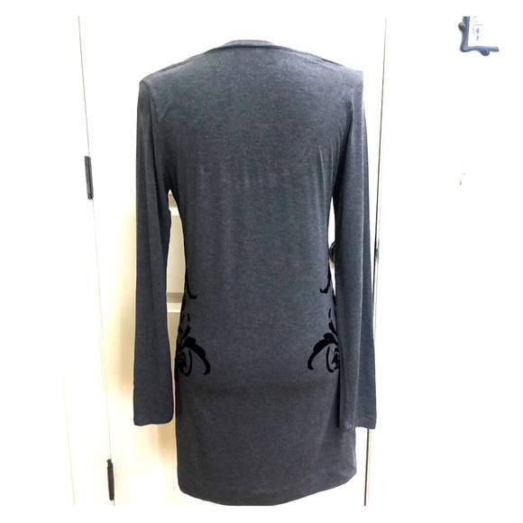 Soft Surroundings Gray Shirt/Dresa - Picture 2 of 5